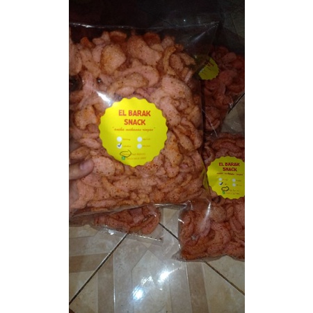 

kerupuk bentuk ikan /lalaukan