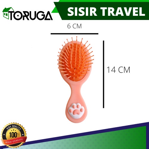 Sisir Pelurus Rambut Anak Wanita Anti Kusut &amp; Rontok - Wet Brush Hair