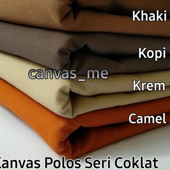 ☃ Promo Sale Kain kanvas. Kain kanvas polos. Kain kanvas import meteran. Kain canvas. Bahan kanvas p