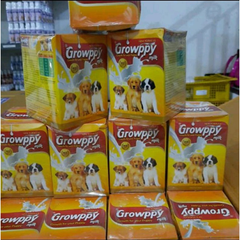 Susu Anjing GROWPPY 30Gr  Susu Anjing Saset  Susu Anjing