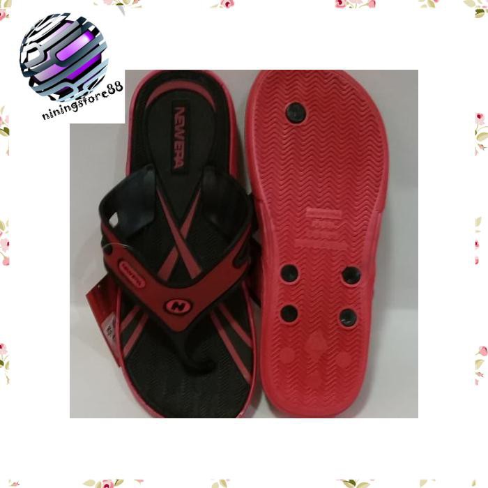 Sandal sendal pria Karet JepitJumbo New Era S3944 KaretEmpuk SW44