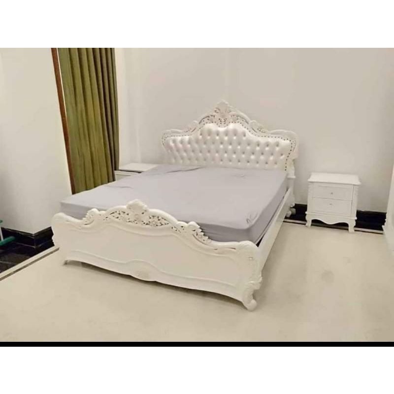 TEMPAT TIDUR PRINCESS MEWAH TEMPAT TIDUR UKIR MEWAH MEBEL FURNITURE JEPARA  TEMPAT TIDUR UKIR DUCO  