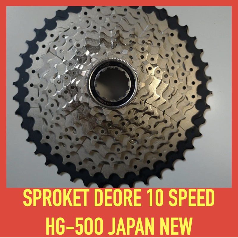 Sproket deore 10 Speed 11-42