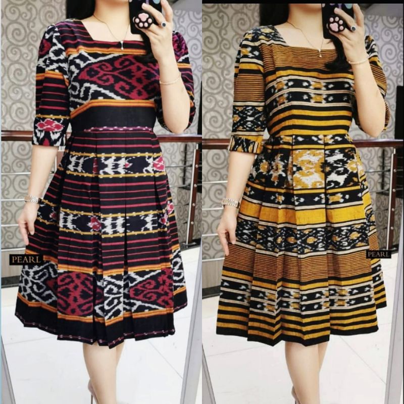 Dress Tenun Wiru