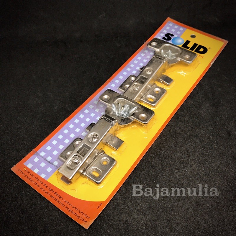 engsel sendok / engsel sendok solid / engsel sendok non hidrolik / engsel lemari