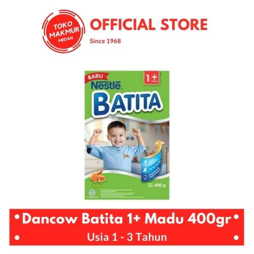 DANCOW BATITA 1+ MADU 400GR ( USIA 1 - 3 TAHUN )
