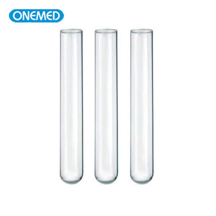 Tabung Reaksi Test Tube 16x150mm Onemed Box Isi 250 Pcs OJ