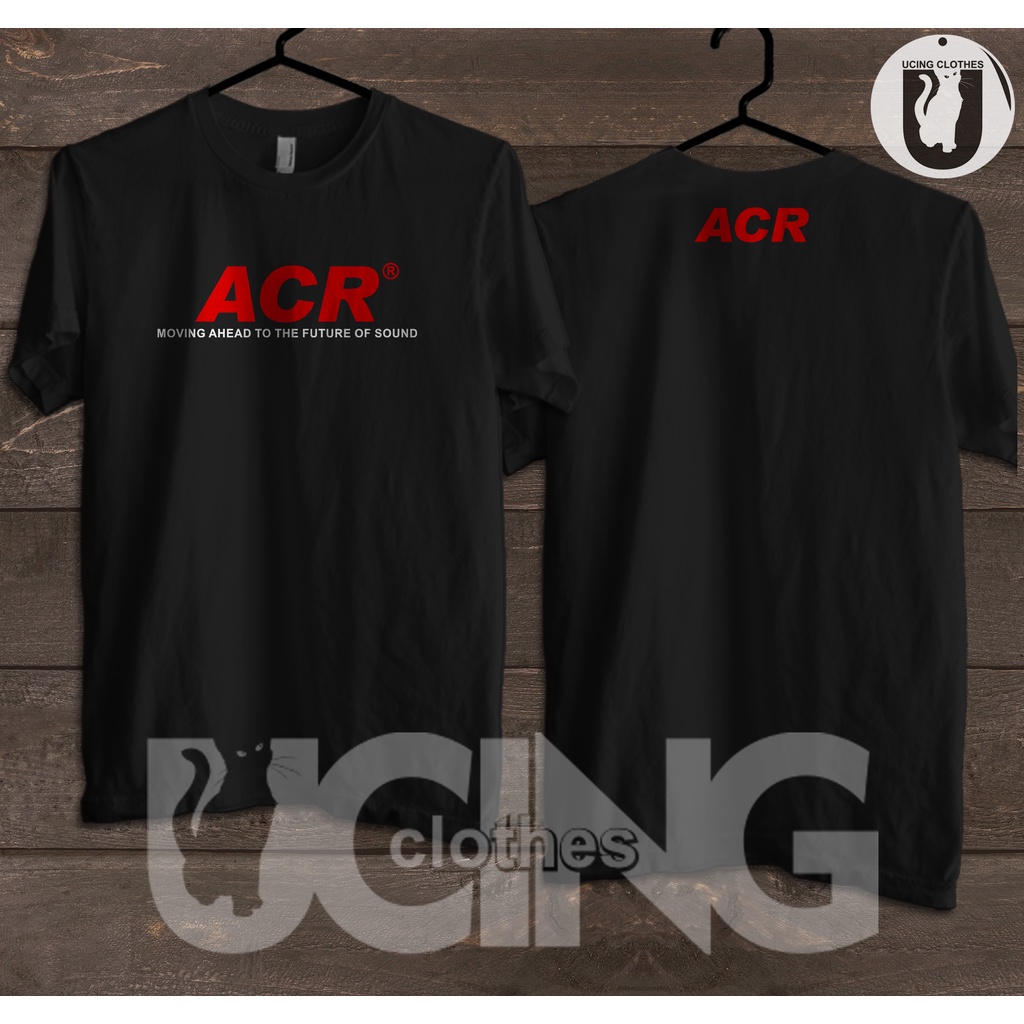 Kaos Baju  Audio ACR Logo Operator Sound System Kaos Musik