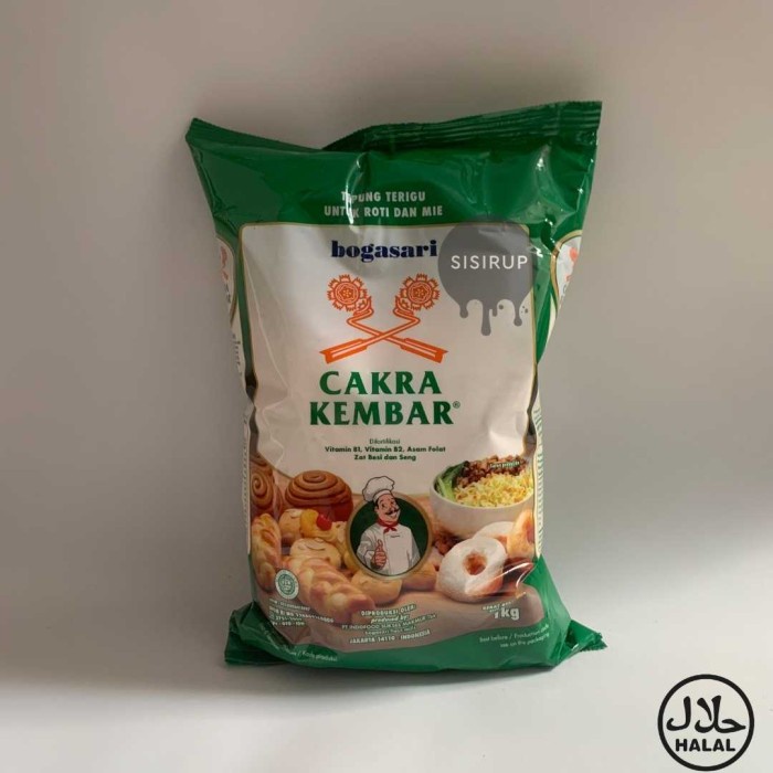

Ds11D Tepung Cakra Kembar 1 Kg / Cakra Kembar Premium / Tepung Roti G6B040B
