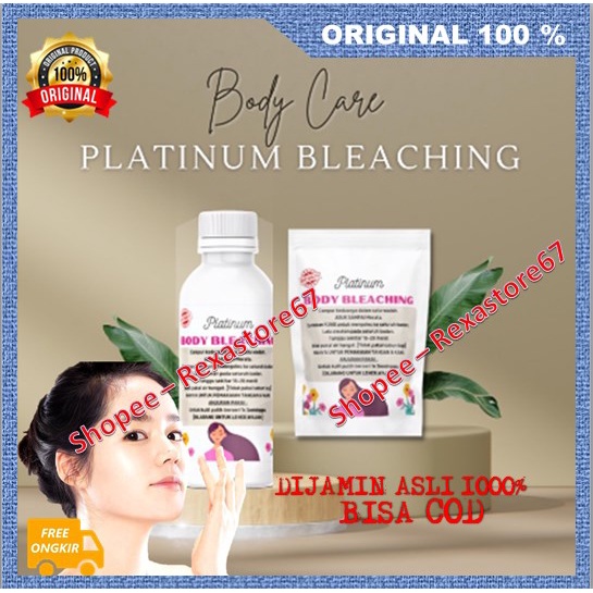 Pemutih Badan Permanen Paket Bleaching Tubuh Pemutih Badan Cepat ORIGINAL
