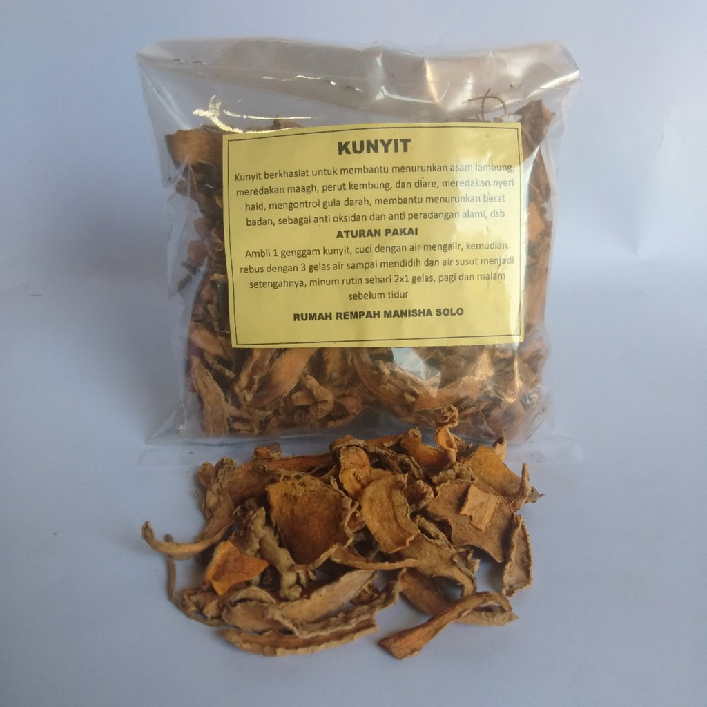 Kunyit / Kunir Kering 100gr