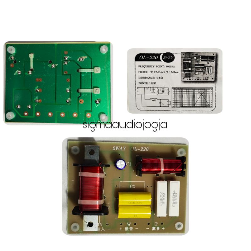 Crossover Pasif 2 Way Oule OL-220