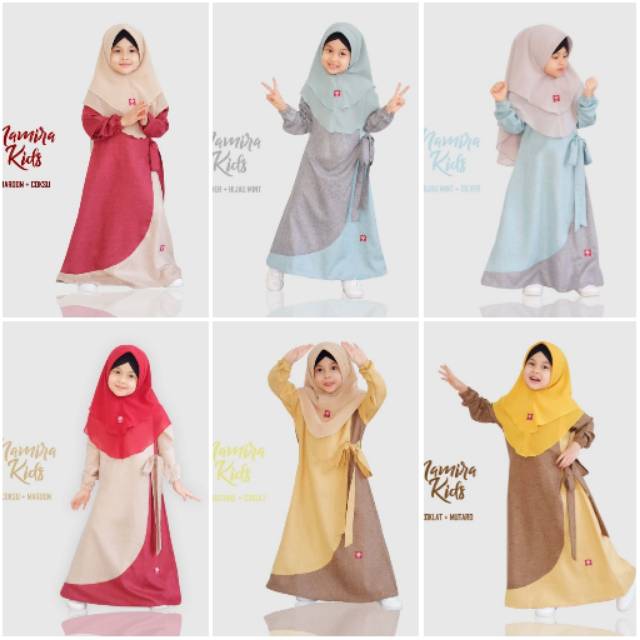 Gamis anak Namira Series ANV size kids