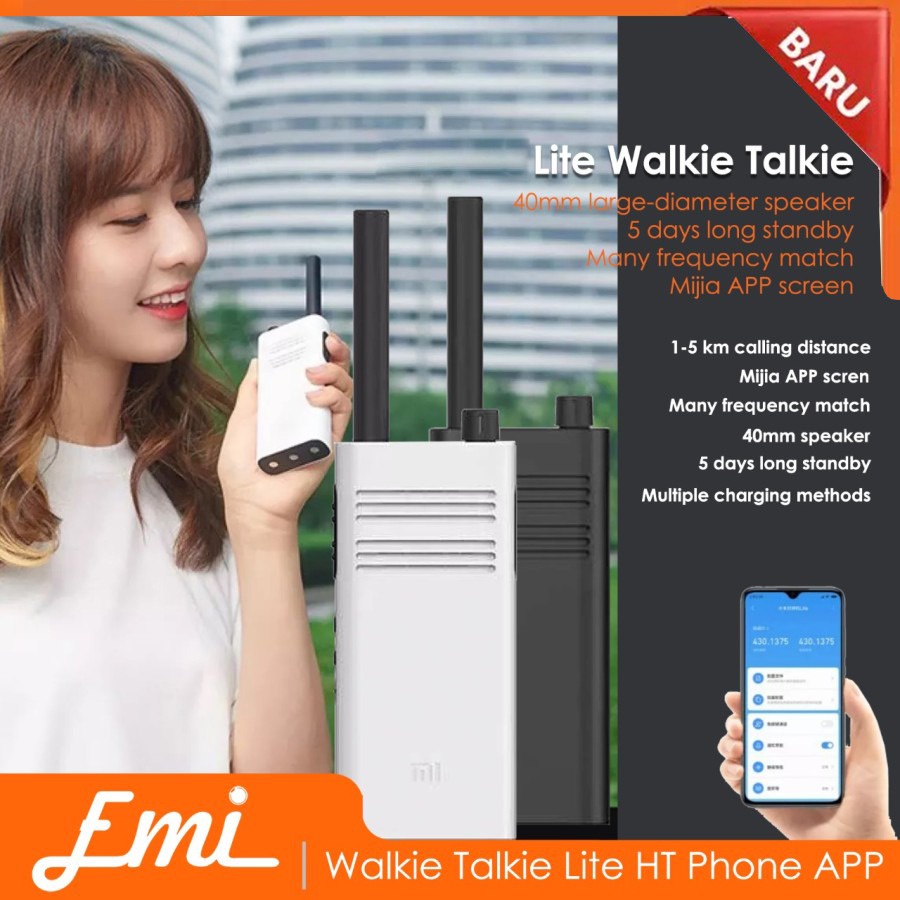 Mijia Walkie Talkie Lite HT Phone APP Control
