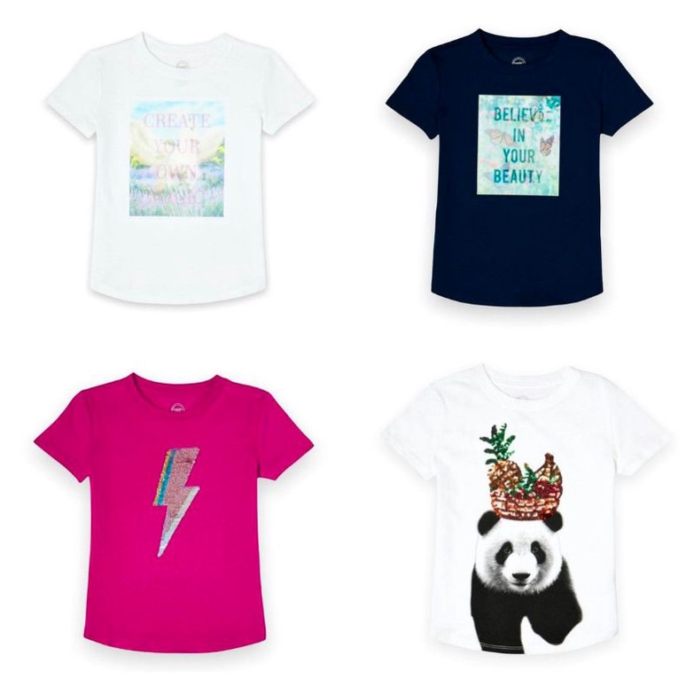 KAOS ANAK PEREMPUAN WONDER NATION