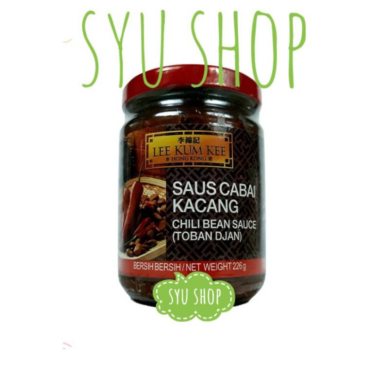 

lee kum kee chili bean sauce 226 gr saus saos pasta cabai kacang lkk hongkong premium