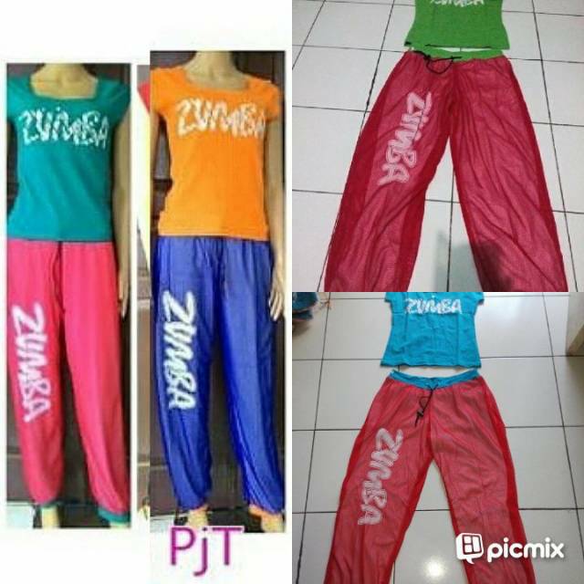 Baju senam/aerobik/zumba/baju senam zumba