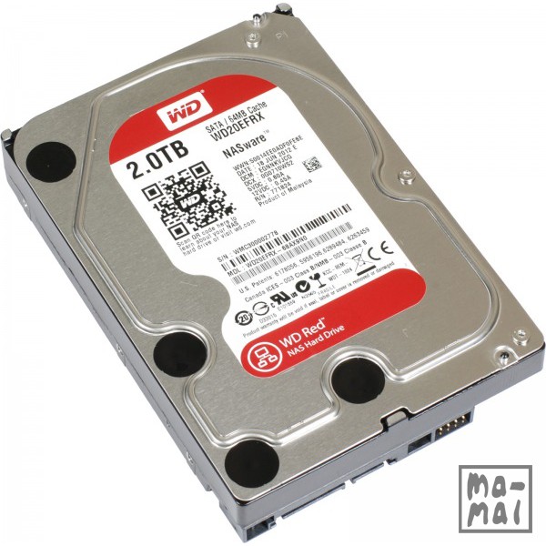 WD RED 2 TB 3,5&quot; NAS HARD DRIVE WD RED 2TB