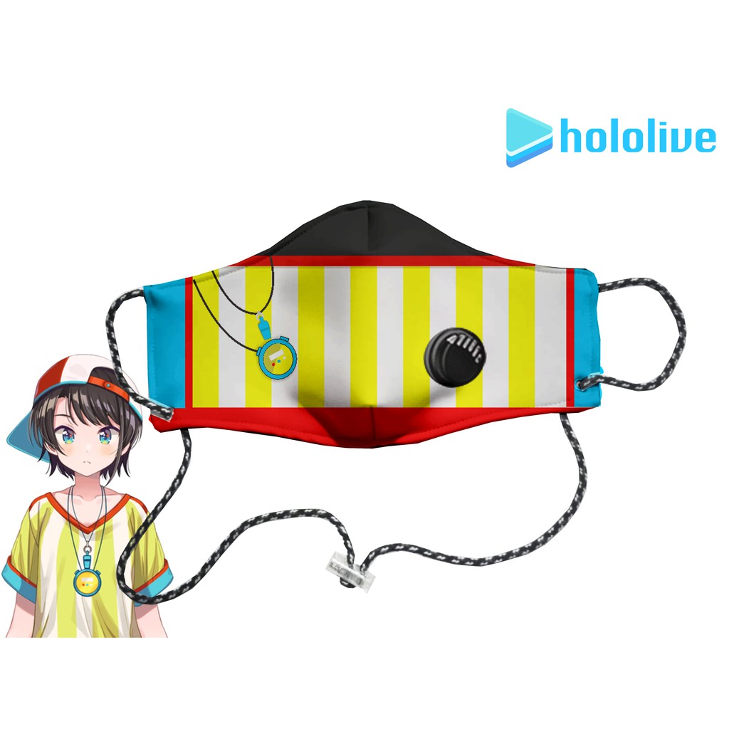 Masker Hololive OOZORA SUBARU N95 2 Ply SNI