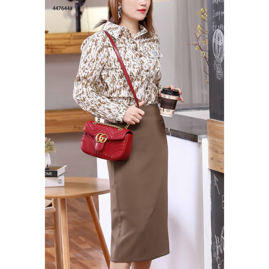 GC GG Marmont Matelasse Gold Hardware Shoulder Bag 447644
