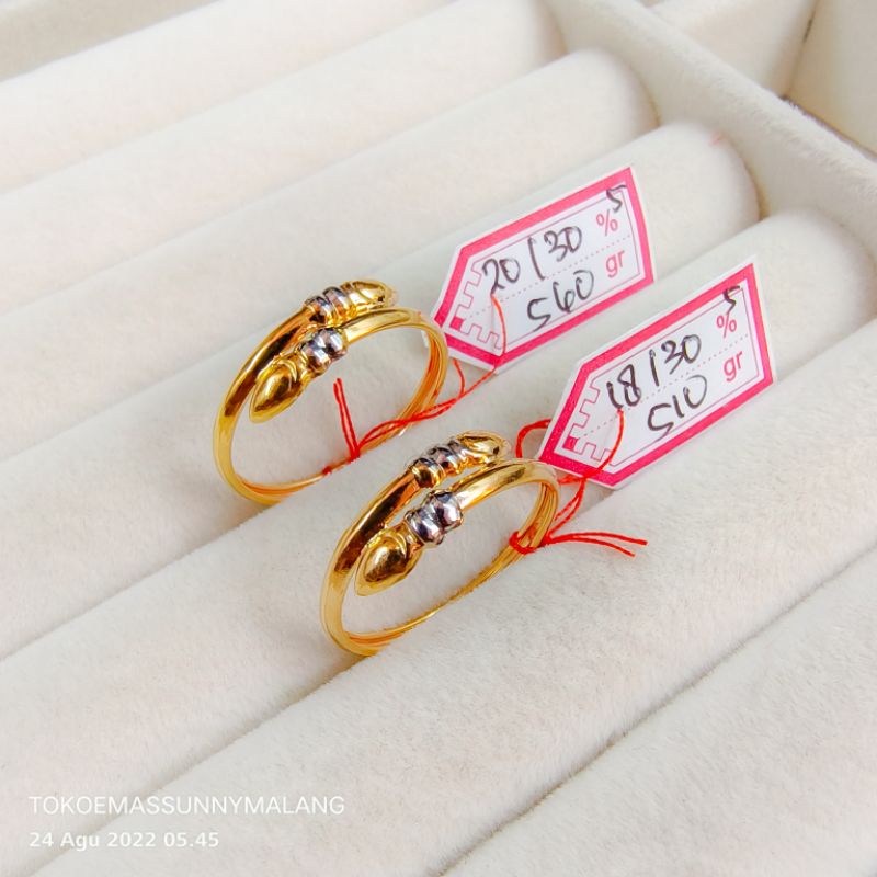 Cincin gold kadar 300%