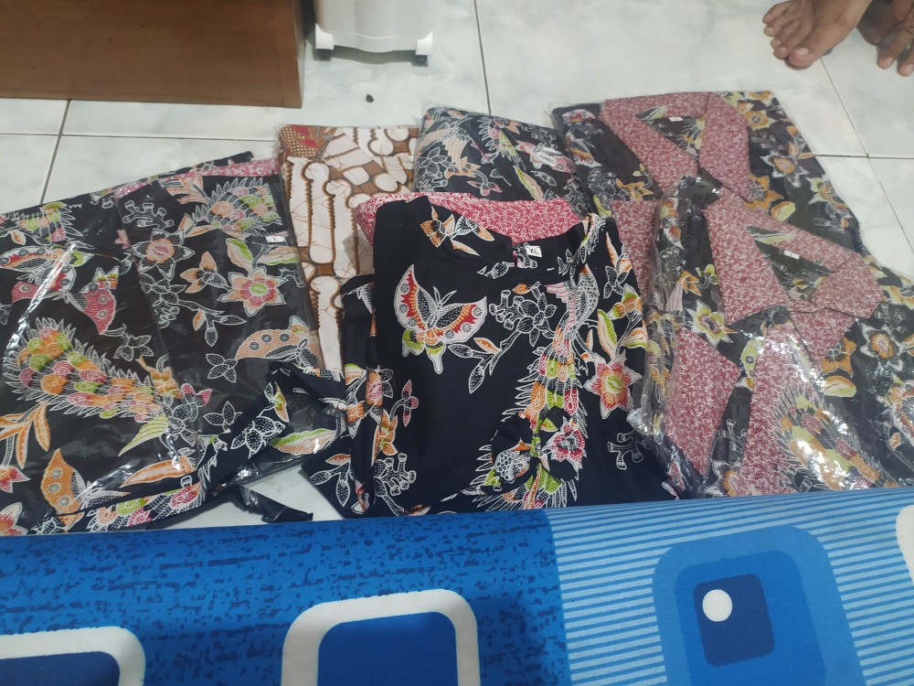 Maura Couple - Sania Ruffle Batik Couple Jumbo Ori Ndoro Jowi Dnt Garansi Termurah Shopee