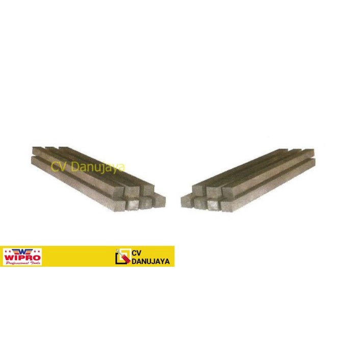 Betel Pahat Bubut Kotak (HSS) - Size (Panjang) 4" (lebar) 1/4" JCK