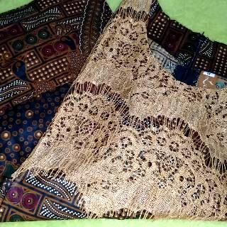 Couple dress etnik sarimbit  dress batik  brokat  mix katun 