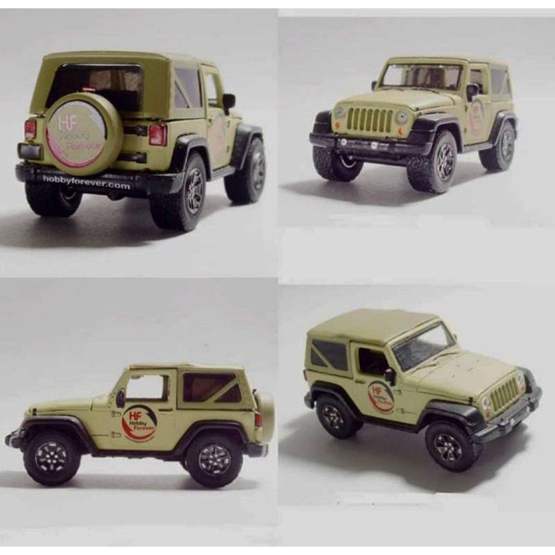 GreenLight 2014 Jeep Wrangler Hobby Forever Exclusive Indonesian LIMITED PROMO 