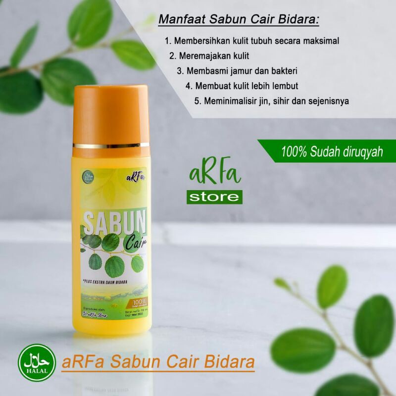 SABUN CAIR BIDARA 100% Sudah Diruqyah