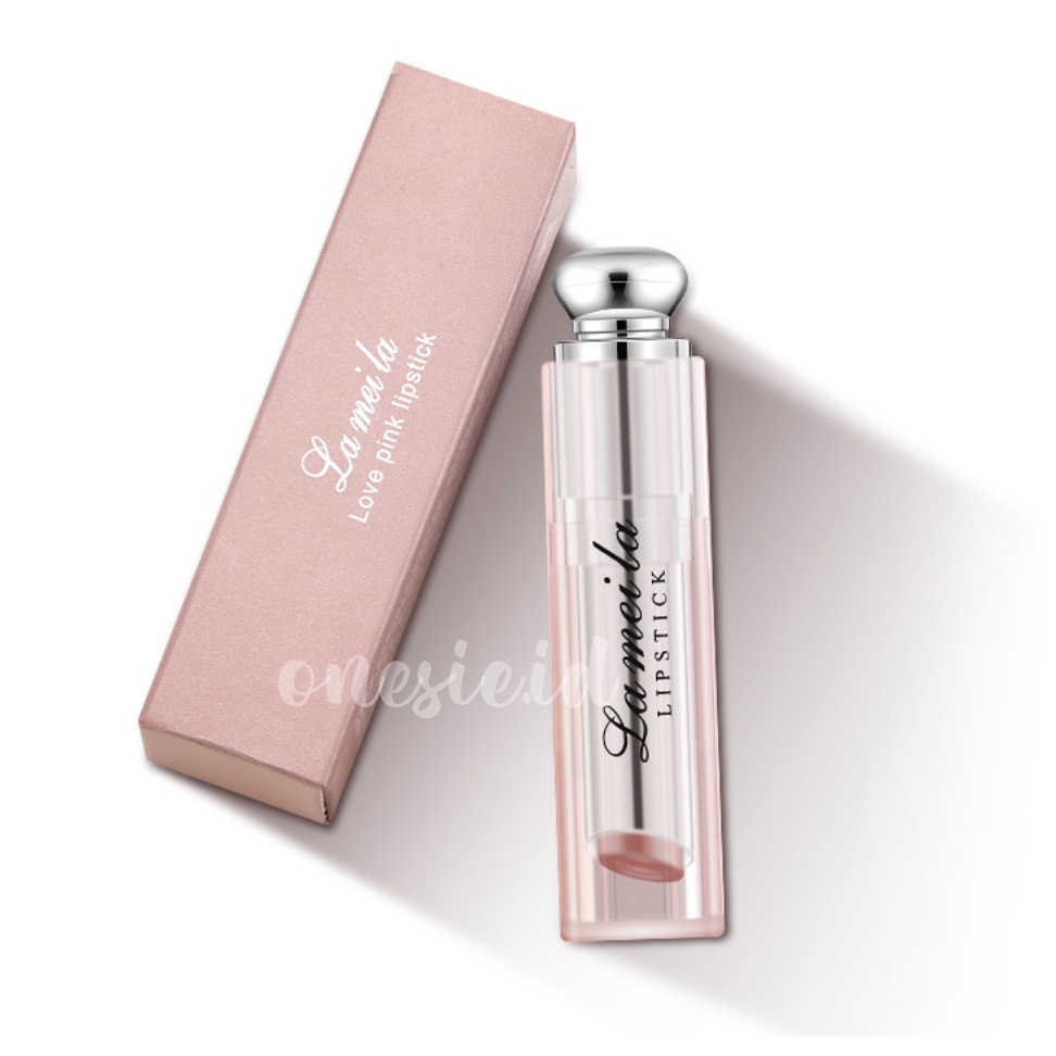 LAMEILA Love Pink Lip Gloss Lip Balm Lipstick Menjaga Lipstik Tetap Lembab LA092 1009