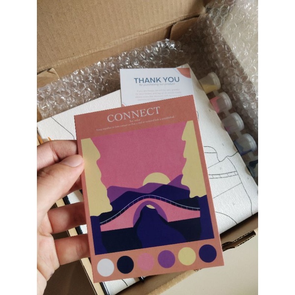 

Paint By Number [Connect] [8 numbers] Painting Kit 20x20