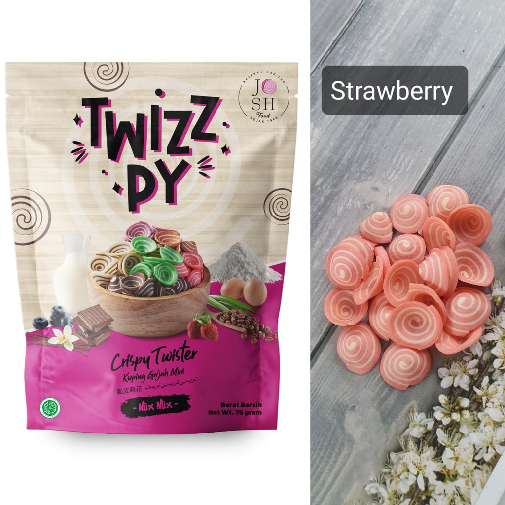 

JOSHFOOD TWIZZPY STRAWBERRY 75 GRAM