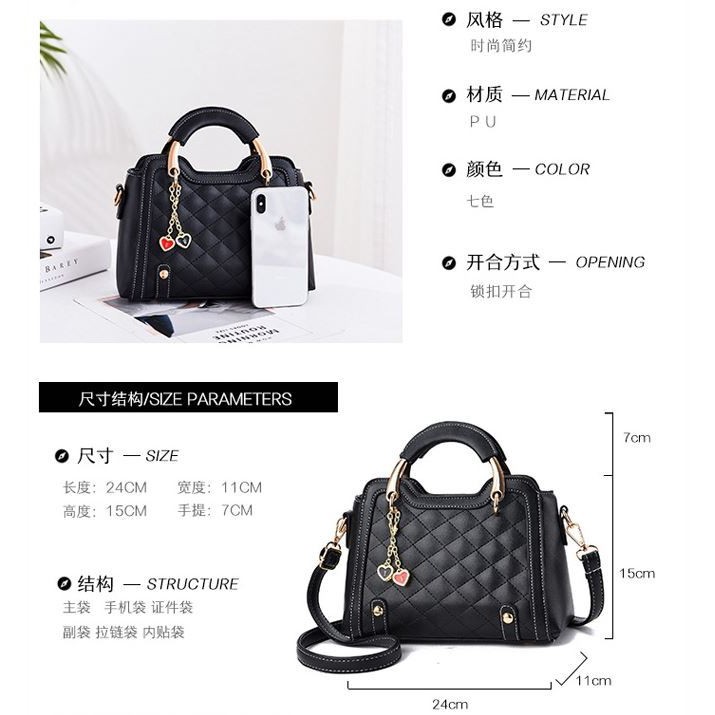 BJ28011 - BLACK/BROWN/GRAY/KHAKI/PINK/RED/WHITE - TAS TOTEBAG HANDBAG SLEMPANG IMPORT GANTUNGAN LOVE TAS WANITA FASHION IMPORT MODIS ELEGAN TERMURAH TERLARIS TERBARU BAGSTORE JAKARTA TAS BATAM JT8011 GT1715