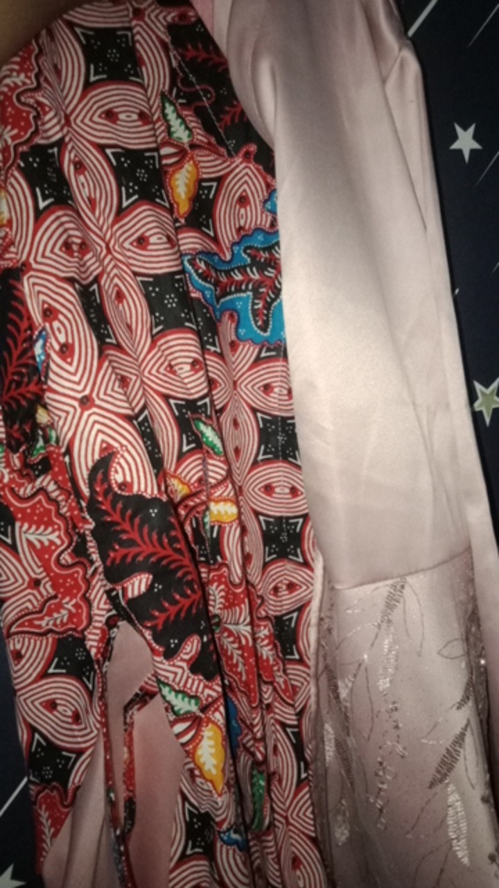 Tey-17 Batik Wanita Asj Sa Hrb026 Kenongo Kemeja Tosca Pendek