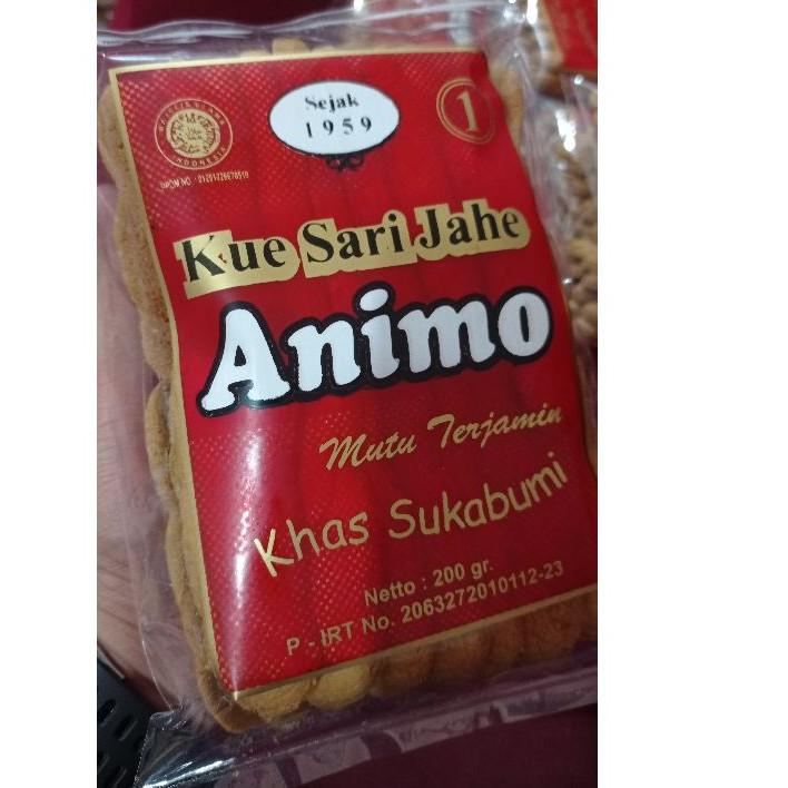 

6.6 Promo >> Kue Sari Jahe ANIMO Original Khas Sukabumi Kue Bangkit Jahe Kue Bangket Jahe gas !!