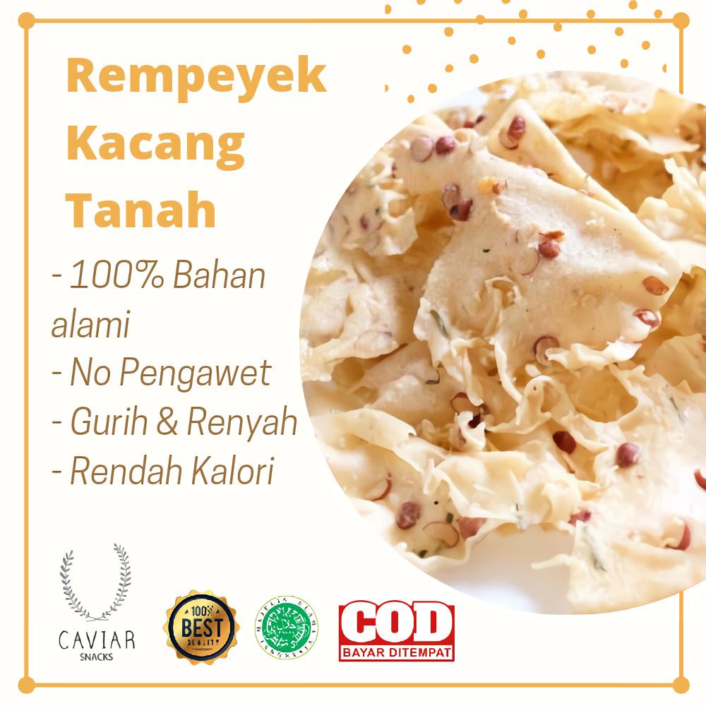 

REMPEYEK KRIPIK PEYEK KACANG TANAH PEYEK KACANG IJO PEYEK REBON PEYEK GURIH PEYEK RENYAH