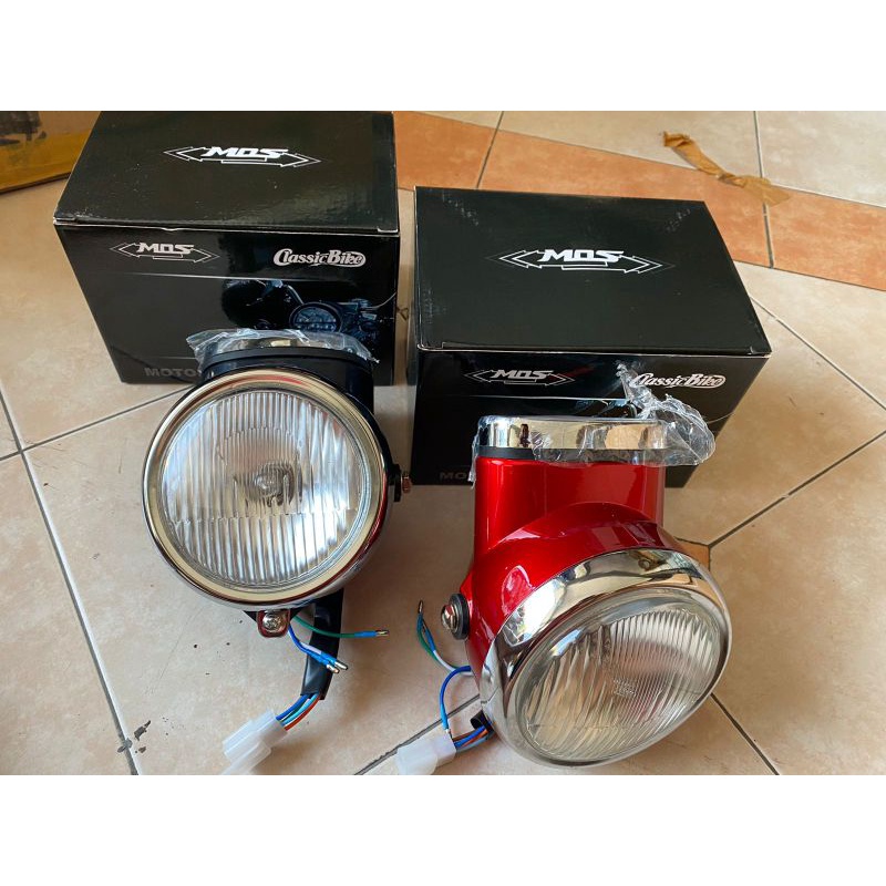 Lampu Depan CB 100 ASTRA S90 Assy Headlamp S 90 Batok Set Speedometer