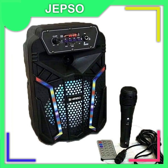 Makassar Speaker Bluetooth  6.5 Inc QS 2602 Plus Mic Karaoke / SPIKER BLUETOOTH BRAIN POWER / KIMISO