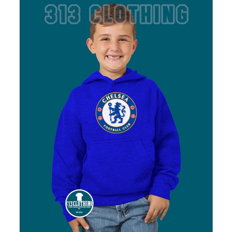 Hoodie Anak Chelsea FC Sweater Hoodie Anak Chelsea FC Jaket Bola Anak
