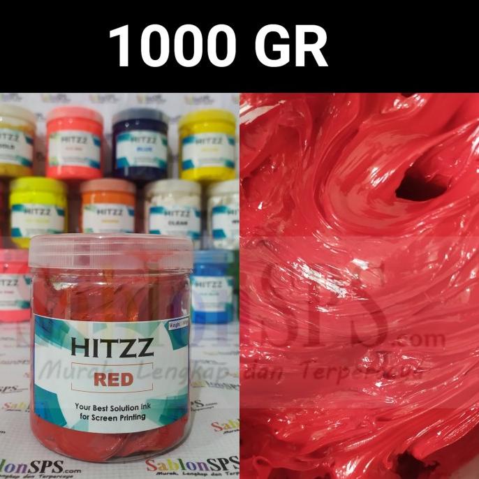 

Tinta Plastisol Merah Distro Clothing 1Kg