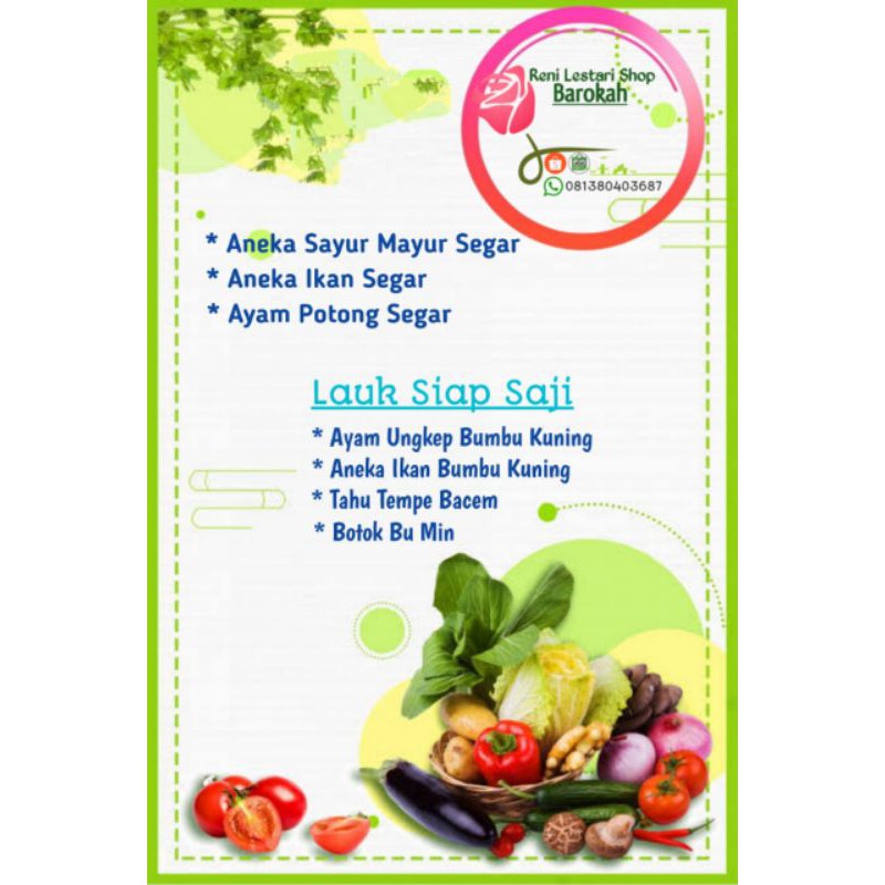 

Sayur Mayur Segar Pamulang