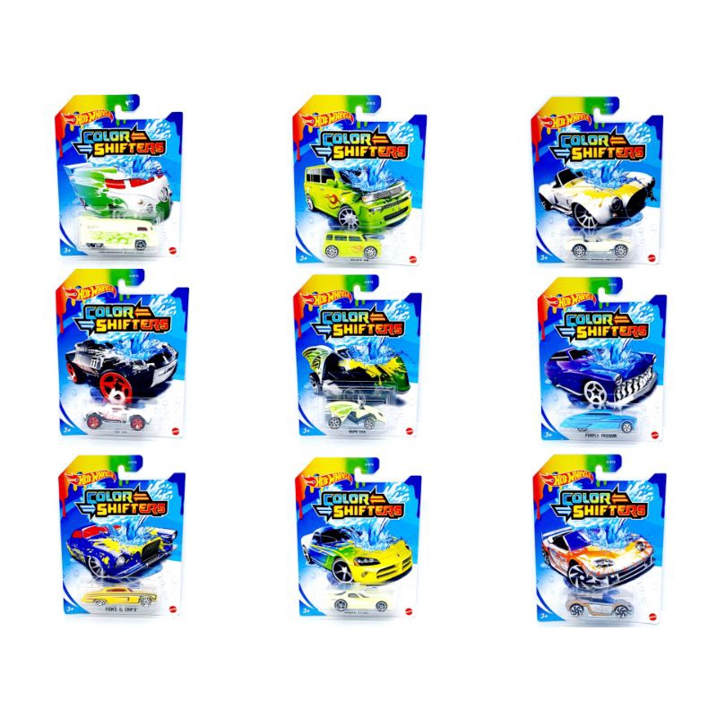 Hot Wheels Color Shifters Original Mattel Hotwheels Bisa Berubah Warna Diecast Miniatur Mobil Mobilan