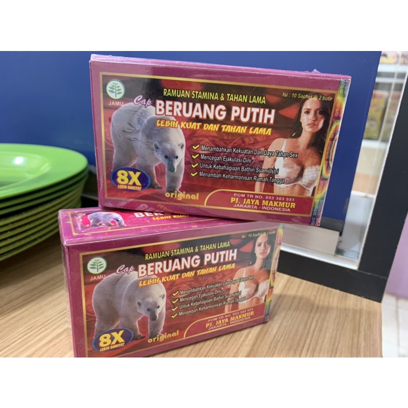 KAPSUL BERUANG PUTIH ASLI ORIGINAL