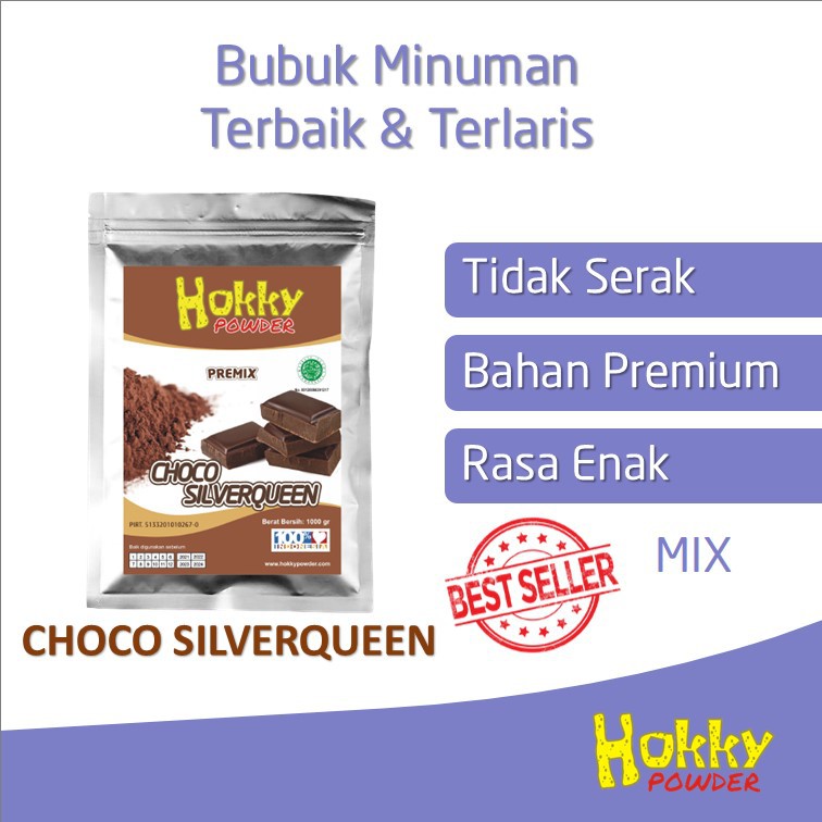 

Bubuk Minuman Bubble Powder Drink Cokelat / ChocoSilverquen Original Hokky Powder 1kg