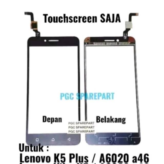Original Touchscreen Lenovo Vibe K5 Plus A6020a46 A6020 A46 Layar Kaca Sentuh Ts Shopee Indonesia