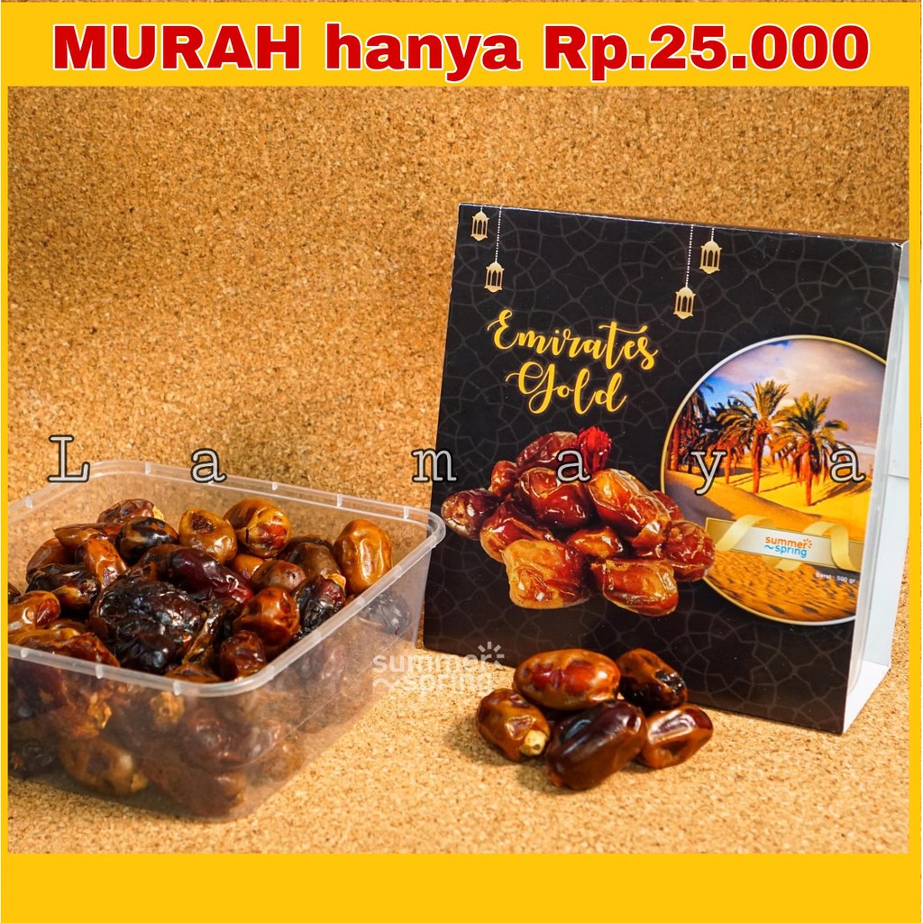 

Kurma basah premium / kurma arab asli/ kurma emirates gold