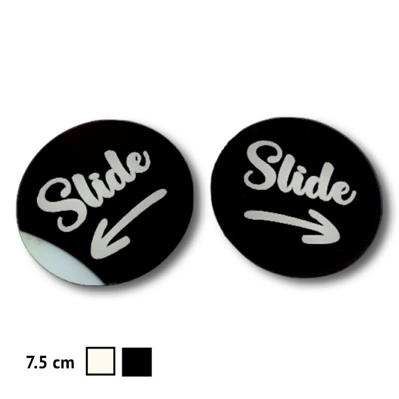 Sign Slide Pintu Akrilik/Pajangan Pintu/Signage Pintu Slide/ Akrilik Geser