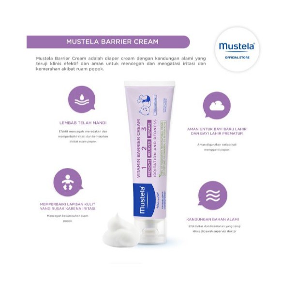 MUSTELA BARIER CREAM 50ML