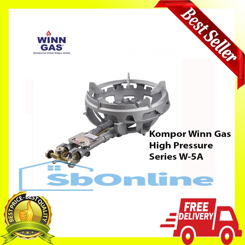 Kompor Winn Gas High Pressure Series W-5A